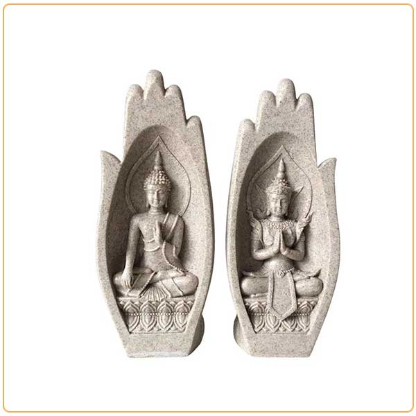 Statue main de Bouddha anjali mudra